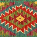 Afgán Kilim párnahuzat 45x45 kézi készítésű párna