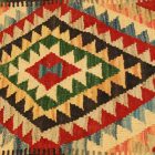Afgán Kilim párnahuzat 45x45 kézi szövésű párna