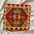 Afgán Kilim párnahuzat 45x45 kézi szövésű párna
