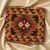Afgán Kilim párnahuzat 45x45 kézi szövésű párna