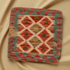 Keleti párna 45x45 kézi készítésű Kilim párnahuzat