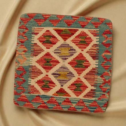 Keleti párna 45x45 kézi készítésű Kilim párnahuzat