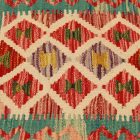 Keleti párna 45x45 kézi készítésű Kilim párnahuzat