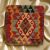 Kézi szövésű díszpárna 45x45 Kilim párnahuzat