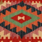 Kézi készítésű párna 45x45 Kilim párnahuzat