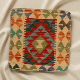 Kézi szövésű díszpárna 45x45 Kilim párnahuzat