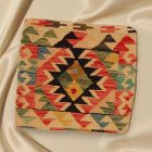 Kézi szövésű Kilim párnahuzat 45x45 afgán díszpárna