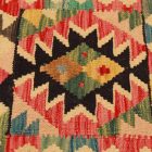 Kézi szövésű Kilim párnahuzat 45x45 afgán díszpárna