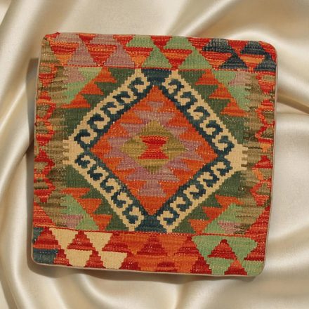 Kézi készítésű Kilim párnahuzat 45x45 afgán párna