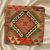 Kézi készítésű Kilim párnahuzat 45x45 afgán párna