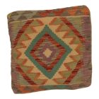 Keleti párna 45x45 kézi készítésű Kilim párnahuzat