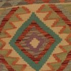Keleti párna 45x45 kézi készítésű Kilim párnahuzat