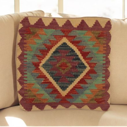 Kézi szövésű díszpárna 45x45 Kilim párnahuzat