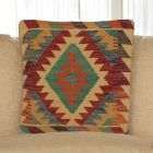 Kézi készítésű párna 45x45 Kilim párnahuzat