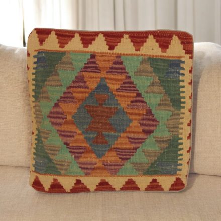 Kézi készítésű párna 45x45 Kilim párnahuzat