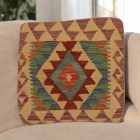 Kézi készítésű párna 45x45 Kilim párnahuzat