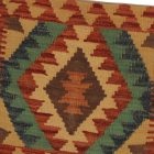 Kézi szövésű Kilim párnahuzat 45x45 afgán díszpárna