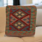 Kézi szövésű párna 45x45 Kilim párnahuzat