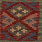 Kézi szövésű párna 45x45 Kilim párnahuzat