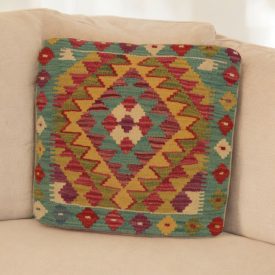 Kilim díszpárna 45x45 kézi szövésű Kelim párnahuzat