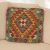 Kilim díszpárna 45x45 kézi szövésű Kelim párnahuzat