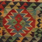 Kilim díszpárna 45x45 kézi szövésű párnahuzat