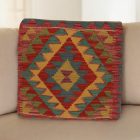 Kilim díszpárna 45x45 kézi szövésű párnahuzat