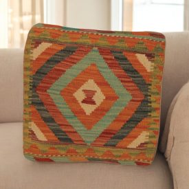 Kilim párna 45x45 kézi szövésű párnahuzat