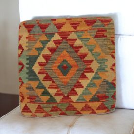 Kilim párna 45x45 kézi szövésű párnahuzat