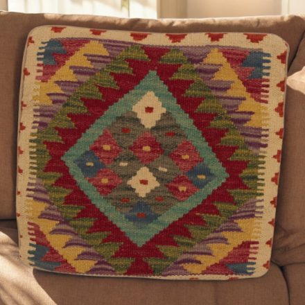 Kilim párna 45x45 kézi készítésű párnahuzat