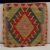 Kilim párnahuzat 45x45 kézi készítésű párna