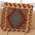 Kilim párnahuzat 45x45 kézi készítésű párna