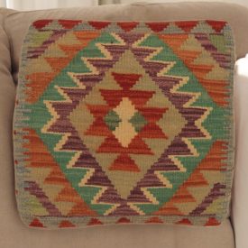 Kilim párnahuzat 45x45 kézi szövésű díszpárna