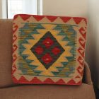 Kilim párnahuzat 45x45 kézi készítésű párna