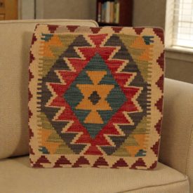 Kilim párnahuzat 45x45 kézi szövésű párna