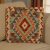 Kézi szövésű Kilim párnahuzat 45x45 afgán díszpárna