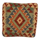 Kézi szövésű Kilim párnahuzat 45x45 afgán díszpárna