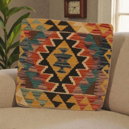 Kézi készítésű Kilim párnahuzat 45x45 afgán párna