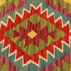 Kézi készítésű Kilim párnahuzat 45x45 afgán párna