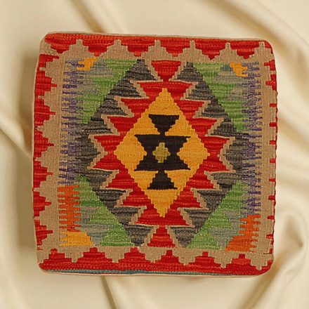 Kézi készítésű Kilim párnahuzat 45x45 afgán párna