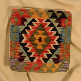 Kézi szövésű párna 45x45 Kilim párnahuzat