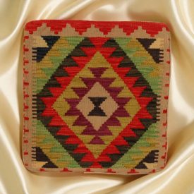 Kézi szövésű párna 45x45 Kilim párnahuzat