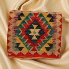 Kézi szövésű párna 45x45 Kilim párnahuzat