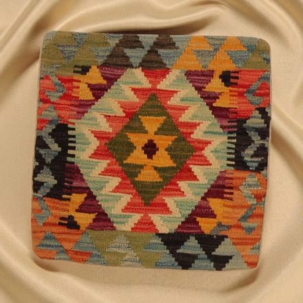 Kézi szövésű párnahuzat 45x45 Kilim díszpárna