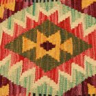 Kézi szövésű párnahuzat 45x45 Kilim díszpárna