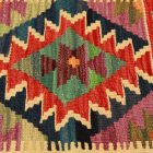 Kézi készítésű párnahuzat 45x45 Kilim párna
