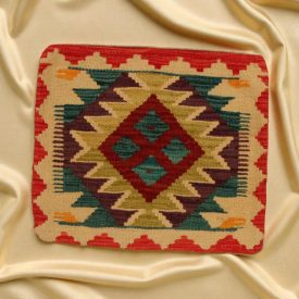 Kézi szövésű párnahuzat 45x45 Kilim díszpárna