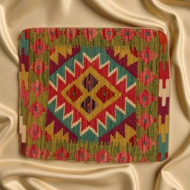Kézi szövésű párnahuzat 45x45 Kilim díszpárna