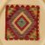 Kilim díszpárna 45x45 kézi szövésű Kelim párnahuzat