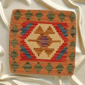 Kilim díszpárna 45x45 kézi szövésű Kelim párnahuzat